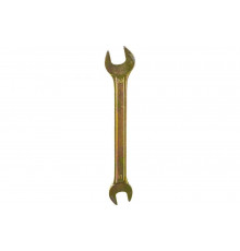 Рожковый ключ, 8x10 мм, желтый цинк СИБРТЕХ 14303