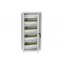 Металлический корпус встраиваемого щита распределения ЩРв-48з-3 36 УХЛ3 IP31 IEK TREND MKM14-V-48-30-T 315424