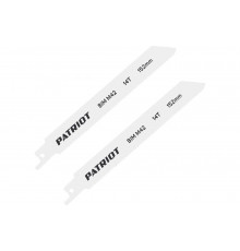 Полотно пильное по металлу (2 шт; 152х19х0.92 мм; 14TPI) для сабельной пилы PATRIOT 814010511