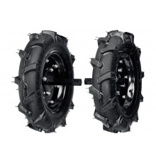 Колеса пневматические с осями, для мотоблоков 4.00-10, набор 2 шт STEHER 777106-1