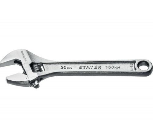 Разводной ключ Stayer MAX-Force, 150 / 20 мм, 2725-15_z01