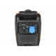 Генератор CARVER PPG -6500ISE инверторный 5/5,5кВт, 220/12В, 1+1роз,USB, безATS-порта, диспл, колеса 01.020.00048
