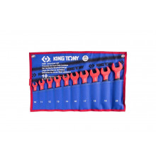Набор рожковых диэлектрических ключей KING TONY, 10-22 мм, 10 предметов 12FVE10MRN