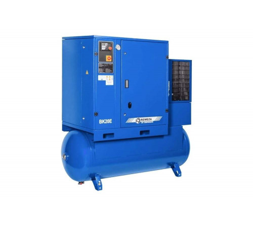 Винтовой компрессор Remeza ВК20E-8-500Д на ресивере, с рефрижераторным осушителем 26240