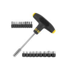 Отвертка с набором бит и головок Kolner KSDS 1/11/9 8090500036