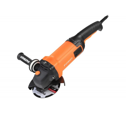 Углошлифовальная машина (УШМ) PATRIOT AG 190 тонкий корпус, пылезащищенная, диск 180 мм 110301180