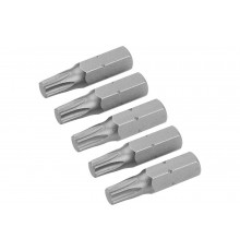 Набор вставок бит торцевых 1/4", Torx, T25, 25 мм, 5 шт TOLSEN TT20277