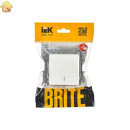 IEK Brite выключатель вс10-1-1-брб