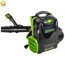 Аккумуляторный ранцевый воздуходув GreenWorks GC82BPBK5 82V 2402507UB