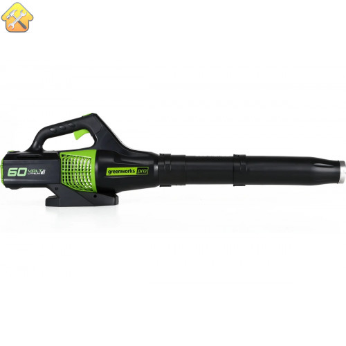 Бесщеточный аккумуляторный воздуходув GreenWorks GD60ABK2, 60V 2401307UB