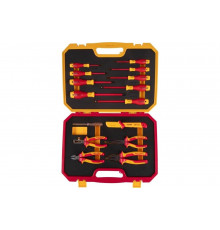 Универсальный набор диэлектрических инструментов TOLSEN 15 предметов TTV82115