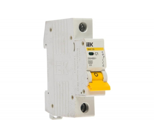 IEK ВА47-29: надежный однополюсный автоматический выключатель
