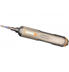 Аккумуляторная отвертка WORX 4В, 5Нм, 1,5Ач, набор оснастки WX240