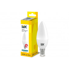 Лампа IEK LED ALFA C35 свеча 10Вт 230В 4000К E14 LLA-C35-10-230-40-E14