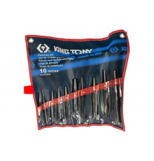 Набор выколоток, бородков, кернеров KING TONY 10 предметов 1010PR