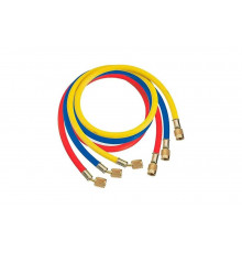 Набор из 3 напорных шлангов для хладагентов r22, r134a, r407c, r404a VOLL 9.13060