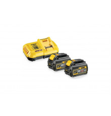 Набор 54 В зарядное устройство DCB118 + 2 батареи DCB547 9 Ач  XR FLEXVOLT DEWALT DCB118X2-QW