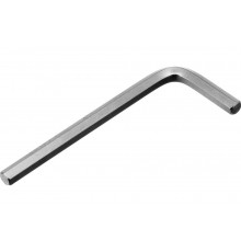 Имбусовый ключ HEX 6мм, 45Х закаленный, никель СИБРТЕХ 12333