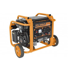 Генератор CARVER PPG- 3600АM бензин LT-168F-1, 2,5/2,8 кВт, 220В, бак 15 л, колеса 01.020.00026