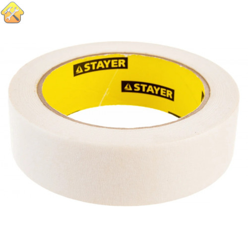 STAYER 30 мм, 40 м, до +80° С, лента малярная 1211-30