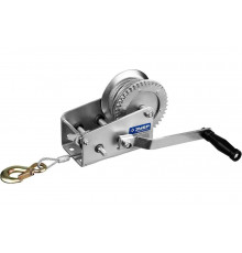 Ручная барабанная лебедка тяговая, тросовая, 0.9 т, 8 м ЗУБР ПРОФЕССИОНАЛ 43113-0.9_z01