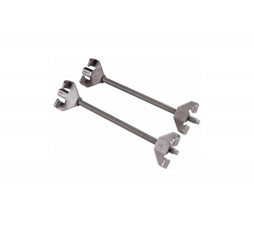 Стяжка амортизаторных пружин, 370 мм, вороненая, двойной крюк, 2 предмета AFFIX AF10003370