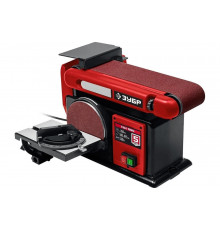 Тарельчато-ленточный шлифовальный станок 550 вт ЗУБР СШЛ-550