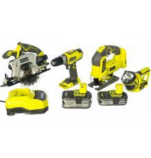 Набор инструментов Ryobi ONE+ R18CK4A-LL99S 5133002381