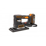 Аккумуляторная виброшлифмашина WORX WX820