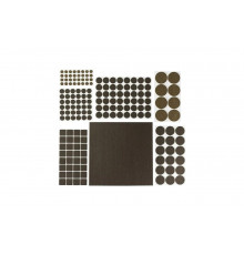 Набор самоклеящихся накладок на мебельные ножки Stayer COMFORT 98шт коричневые 40916-H98