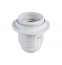 Пластиковый патрон с кольцом IEK, Ппл27-04-К12 Е27, белый, индивидуальный пакет EPP11-04-02-K01