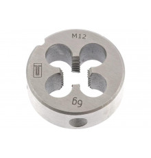 Плашка М12 х 1,75 мм СИБРТЕХ 77032