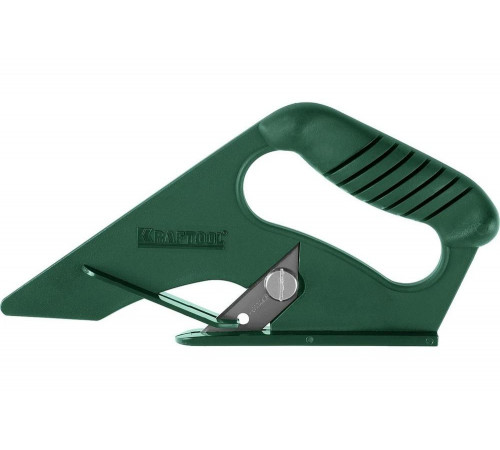 KRAFTOOL А02, 18 мм, нож для листовых материалов с трапециевидным лезвием 0930_z01