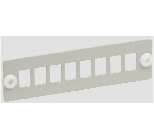 ITK Панель IEK для 8-ми оптических адаптеров (SC или LC-Duplex в 19 кросс) FOBX-P8-SC