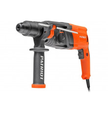Перфоратор PATRIOT RH 243Q SDS+, мощность 770 Вт, 2.6 Дж, 3 режима работы, быстросменный патрон QCC, макс.диаметр 24 мм, глубиномер, кейс 140301344