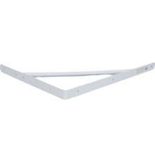 Усиленный кронштейн СИБРТЕХ 500х350х30х4 мм белый 94048