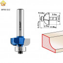 ЗУБР 22.2 x 8 мм, радиус 4.8 мм, фреза кромочная калевочная №2 28702-22.2 Профессионал