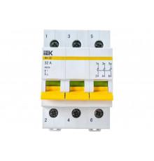 Выключатель нагрузки IEK ВН-32 32А/3П ИЭК MNV10-3-032