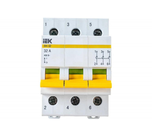 IEK ВН-32 32А/3П - надежный выключатель нагрузки для эффективной работы