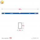 ЗУБР  Профессионал-М 1500 мм, Усиленный магнитный уровень (34589-150_z01)