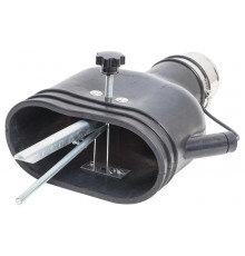 Резиновая овальная насадка с внутренним фиксатором на шланг D=75мм NORDBERG AN075DP