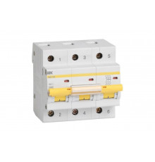 Автоматический выключатель 3п C 10А ВА 47-100 10кА IEK MVA40-3-010-C 53666