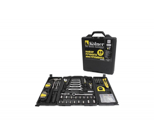 Набор ручного инструмента в пластиковом кейсе Kolner KTS 59 8090500106