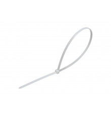 Нейлоновая стяжка Rucelf белая 5х400 мм, уп. 100шт. СТ-5х400-Б