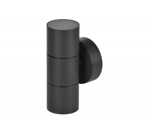 Светильник уличный IEK 5113 настенный 2хGU10 IP65 черный LT-UPU0-5113-GU10-2-K02