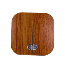 Выключатель IEK ВС20-2-1-ХД 2-кл. инд. о/у 10А GLORY дуб EVH21-K24-10