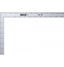 Цельнометаллический нержавеющий угольник ЗУБР Макс 600 х 400 мм 3434-61_z02