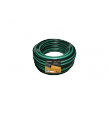Армированный поливочный шланг Вихрь ПВХ, трёхслойный, 3/4", 15 м, зелёный 73/7/2/9