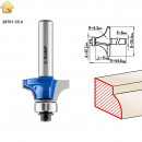 ЗУБР 25.4 x 11 мм, радиус 6.3 мм, фреза кромочная калевочная №1 28701-25.4 Профессионал