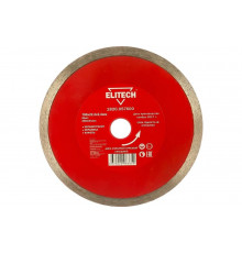 Диск алмазный отрезной сплошной (180х22.2 мм) Elitech 1820.057600